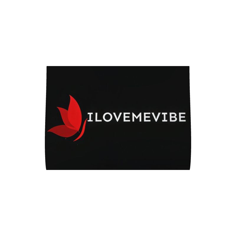 I Love Me More tea towel by I Love Me Vibe featuring self-love affirmation, cotton-linen kitchen towel with positive message.