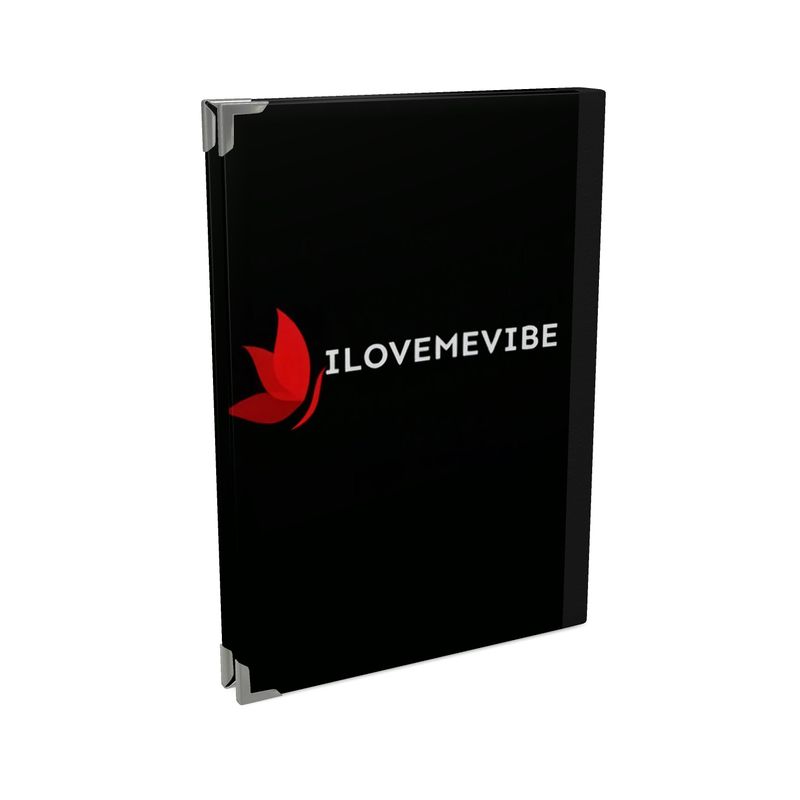 Black I Love Me Vibe Deluxe 2026 Diary, a self-love planner with a sleek cover design, part of the special edition collection.