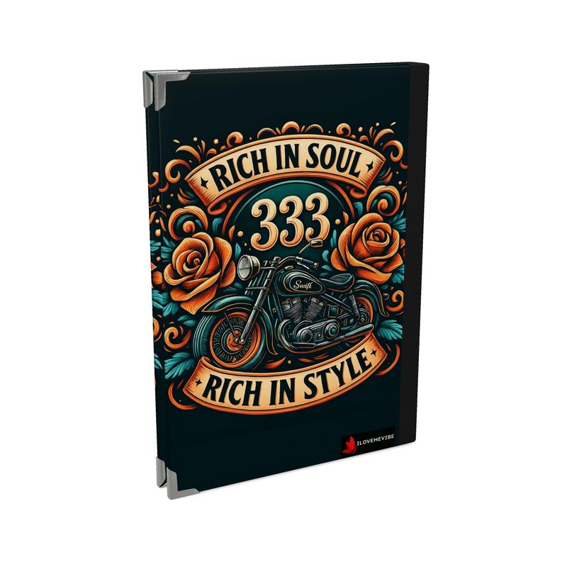 Black 2026 Deluxe Diary by I Love Me Vibe featuring affirmation planner and rich soul and style design.