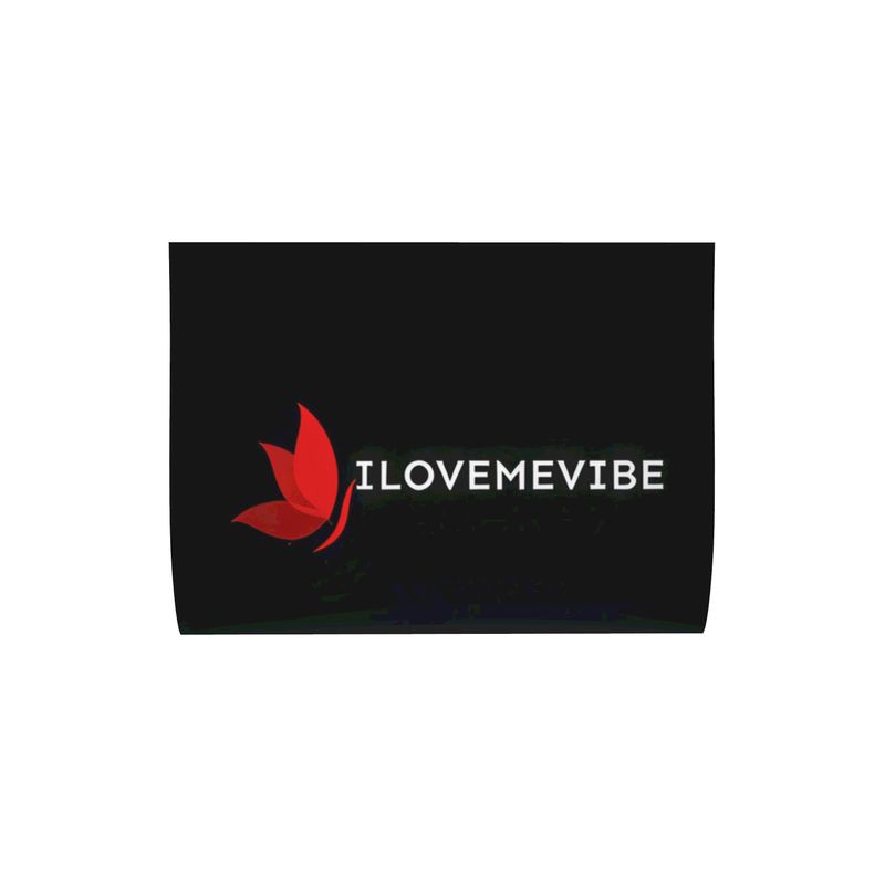 Square velvet cushion from I Love Me Vibe with self-love and empowerment affirmations, 30cm, shimmering design.