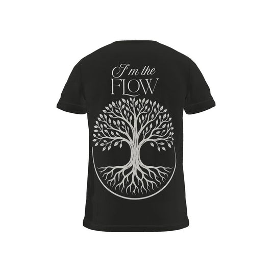 I’m The Flow Men’s T-Shirt – Empowering Affirmation Tee | I Love Me Vibe - I love me vibe