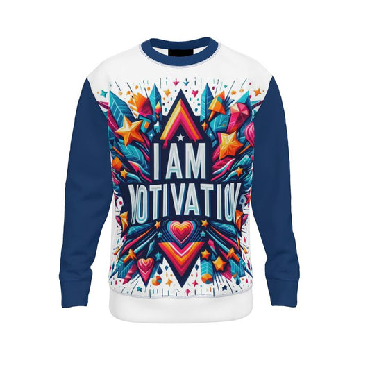 I Am Motivation Sweatshirt - Empowerment Affirmation Sweatshirt | I Love Me Vibe - I love me vibe