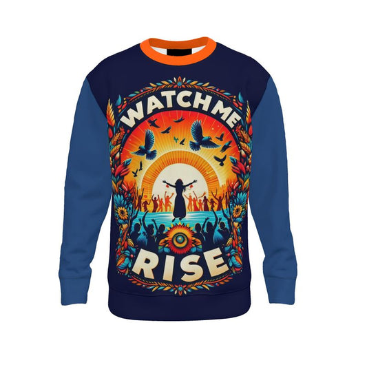 Watch Me Rise Sweatshirt - Empowerment Apparel | I Love Me Vibe - I love me vibe