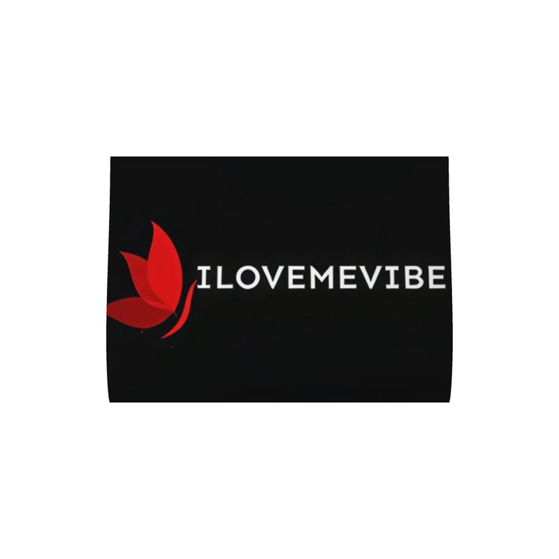 I Love Me Vibe cotton-linen tea towel with "I Always Get the Best in Life" print, perfect for kitchen decor and abundance manifesting.