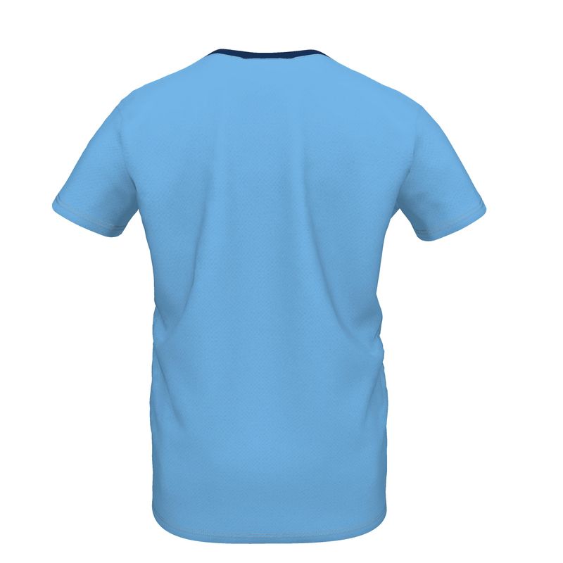 Girls' blue T-shirt by I Love Me Vibe featuring the positive message "I'm My Own Inspiration" on a simple, comfortable kids' tee.