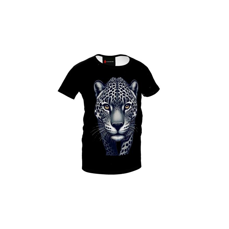 Walking Leopard Kids T-Shirt– Confidence, Courage & Purpose in Every Step | I Love Me Vibe - I love me vibe