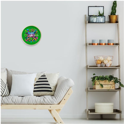 I’m Always Lucky Wall Clock – Good Energy Affirmation Decor | I Love Me Vibe - I love me vibe