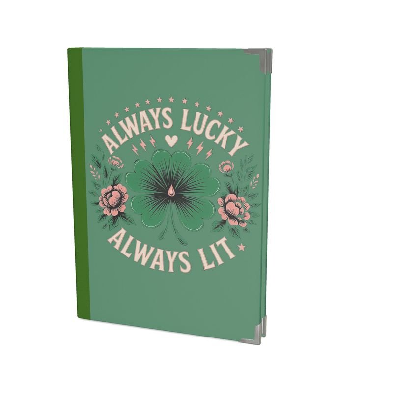 Always Lucky, Always Lit 2026 Deluxe Diary - Affirmations for Luck & Abundance | I Love Me Vibe - I love me vibe
