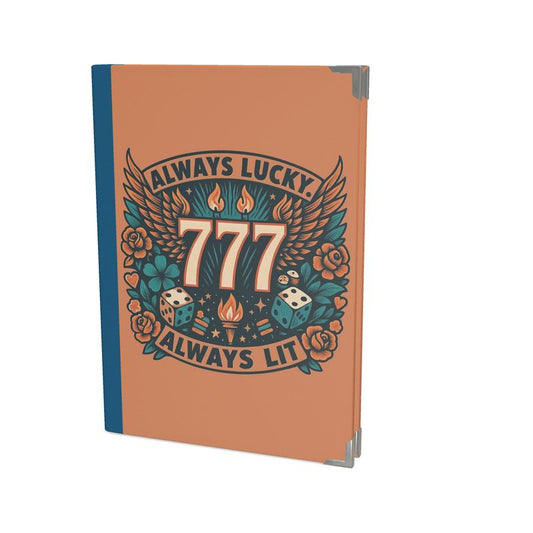 Always Lucky, Always Lit 777 2026 Deluxe Diary - Angel Number Affirmations & Manifestation | I Love Me Vibe - I love me vibe