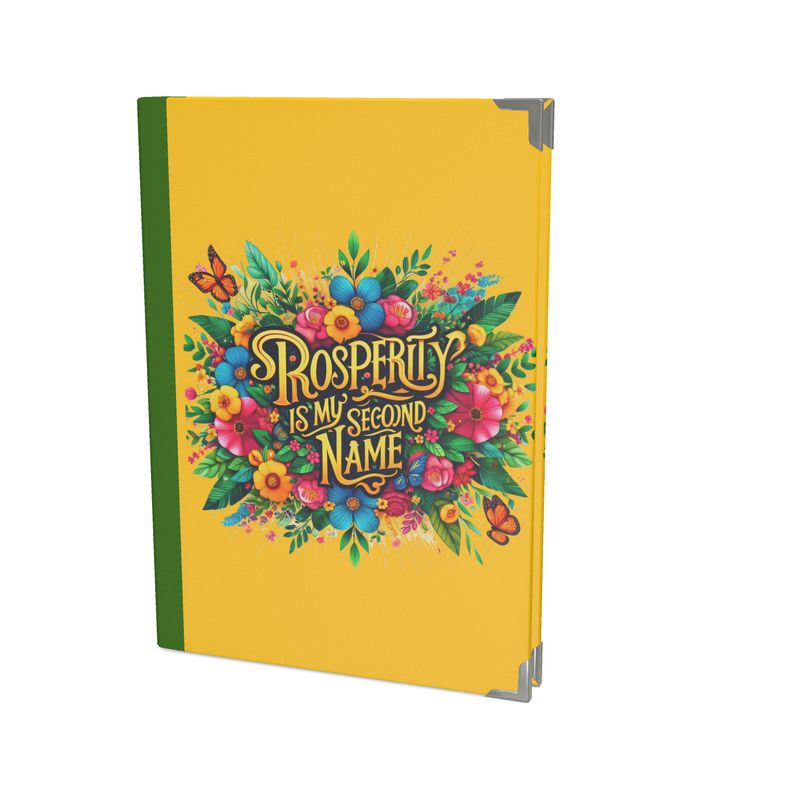 Prosperity is My Second Name 2026 Deluxe Diary - Affirmations for Abundance & Success | I Love Me Vibe - I love me vibe