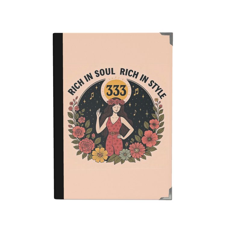 Rich in Soul, Rich in Style 333 2026 Deluxe Diary - Angel Number 333 Affirmations & Manifestation | I Love Me Vibe - I love me vibe