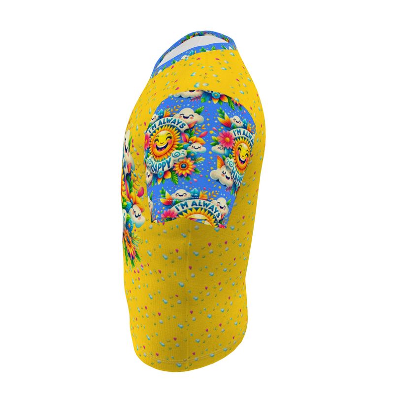 I’m Always Happy Kids’ T-Shirt – Positive Kids Tee | I Love Me Vibe - I love me vibe