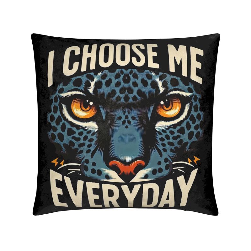 I Choose Me Everyday Cushion – Empower Yourself with Self-Love & Affirmation | I Love Me Vibe - I love me vibe