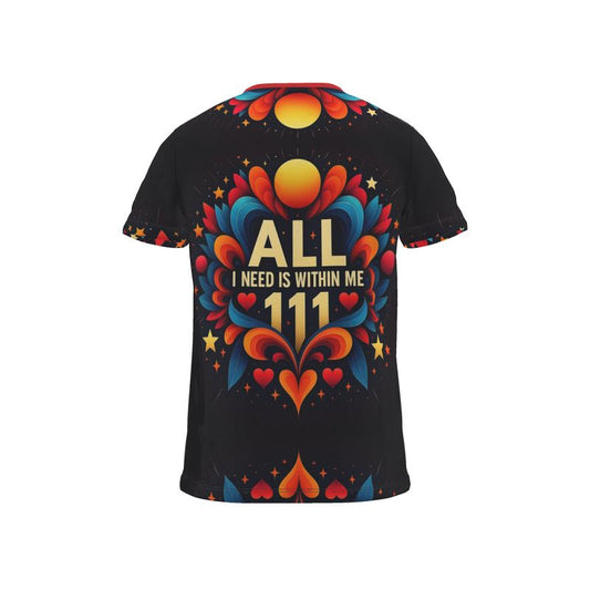 All I Need Is Within Me 111 Men’s T-Shirt – Motivational Tee | I Love Me Vibe - I love me vibe