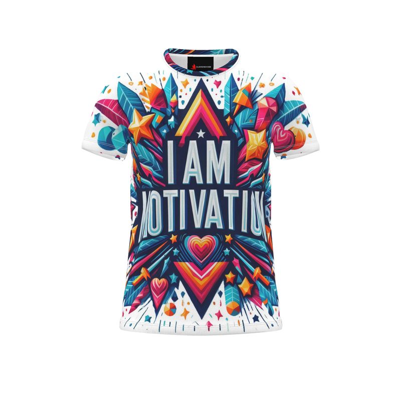 I Am Motivation Men’s T-Shirt – Motivational Tee | I Love Me Vibe - I love me vibe