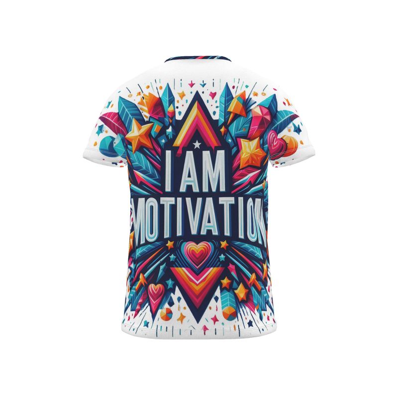 I Am Motivation Men’s T-Shirt – Motivational Tee | I Love Me Vibe - I love me vibe