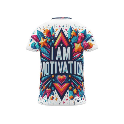 I Am Motivation Men’s T-Shirt – Motivational Tee | I Love Me Vibe - I love me vibe