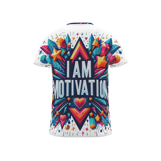 I Am Motivation Men’s T-Shirt – Motivational Tee | I Love Me Vibe - I love me vibe