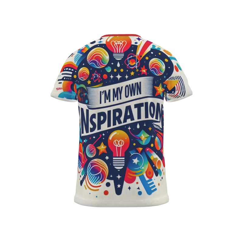 I'm My Own Inspiration Men’s T-Shirt – Motivational Tee | I Love Me Vibe - I love me vibe