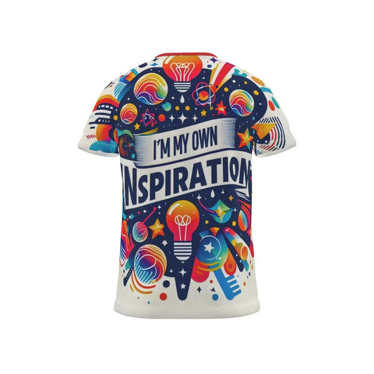 I'm My Own Inspiration Men’s T-Shirt – Motivational Tee | I Love Me Vibe - I love me vibe