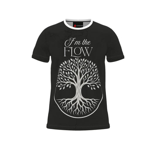 I’m The Flow Men’s T-Shirt – Empowering Affirmation Tee | I Love Me Vibe - I love me vibe