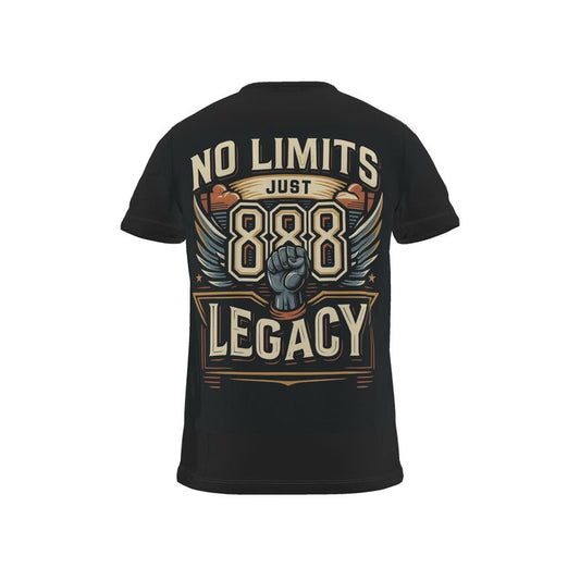 No Limits Just Legacy 888 Men’s T-Shirt – Motivational Tee | I Love Me Vibe - I love me vibe