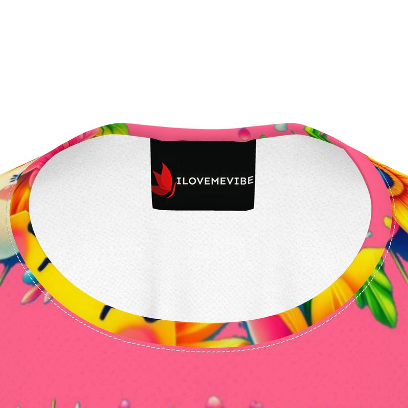 I’m Always Happy Kids’ Pink T-Shirt – Positive Kids Tee | I Love Me Vibe - I love me vibe