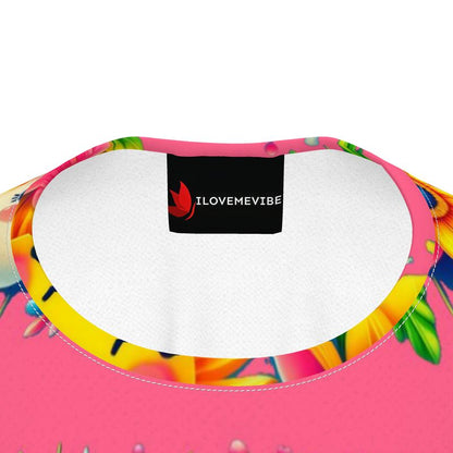 I’m Always Happy Kids’ Pink T-Shirt – Positive Kids Tee | I Love Me Vibe - I love me vibe