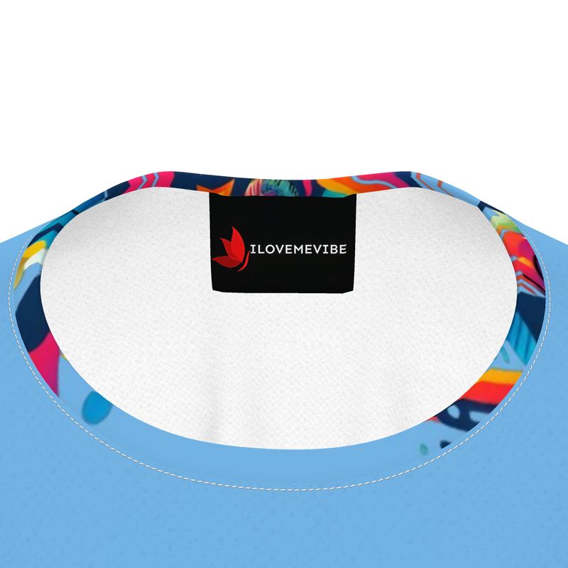 I’m My Own Inspiration Kids’ Blue T-Shirt – Positive Kids Tee | I Love Me Vibe - I love me vibe