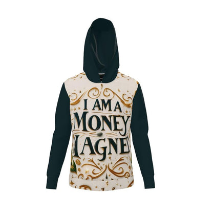 I Am Money Magnet Hoodie - Abundance & Manifestation Energy | I Love Me Vibe - I love me vibe