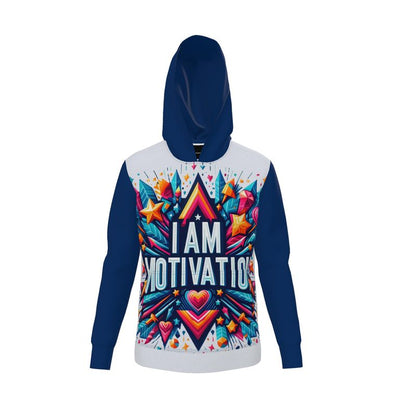 I Am Motivation Hoodie - High-Vibe Affirmation Hoodie | I Love Me Vibe - I love me vibe