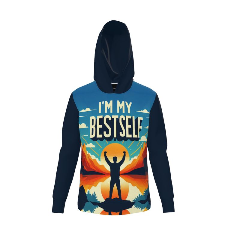 I’m My Best Self Hoodie - High-Vibe Affirmation Hoodie | I Love Me Vibe - I love me vibe