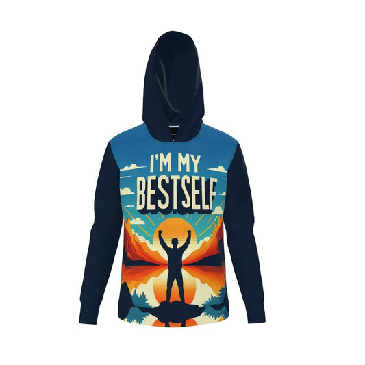I’m My Best Self Hoodie - High-Vibe Affirmation Hoodie | I Love Me Vibe - I love me vibe