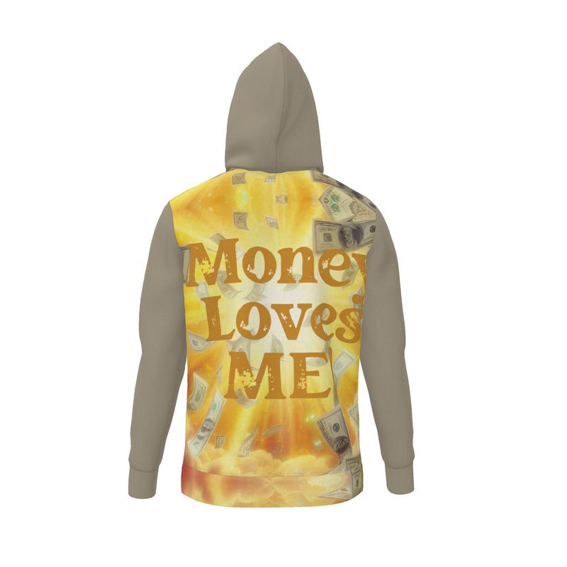 Money Loves Me Affirmation Hoodie | I Love Me Vibe - I love me vibe