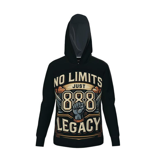 No Limits Just Legacy 888 Unisex Hoodie – Angelic Number Affirmation Hoodie | I Love Me Vibe - I love me vibe