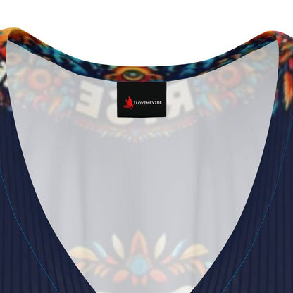 I love me vibe Watch Me Rise silk kaftan for women, soft georgette fabric, motivational loungewear in stylish design.