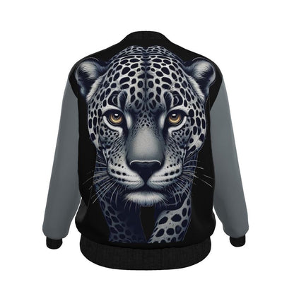 Walking Leopard Women’s Bomber Jacket – Bold Confidence Fashion | I Love Me Vibe - I love me vibe