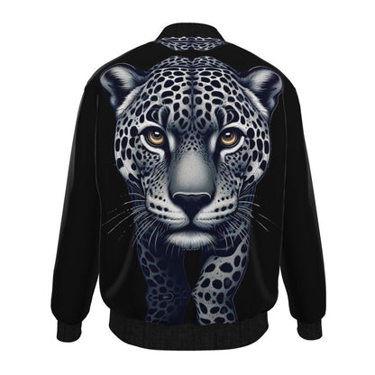 Walking Leopard Men’s Bomber Jacket - Bold Confidence Style | I Love Me Vibe - I love me vibe