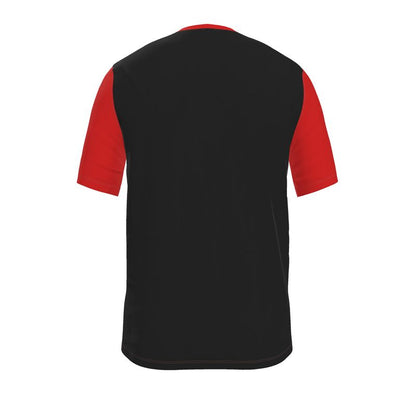 Men’s motivational T-shirt from I Love Me Vibe featuring "The Universe Always Works in My Favour" slogan, casual fit, recycled poly jersey.