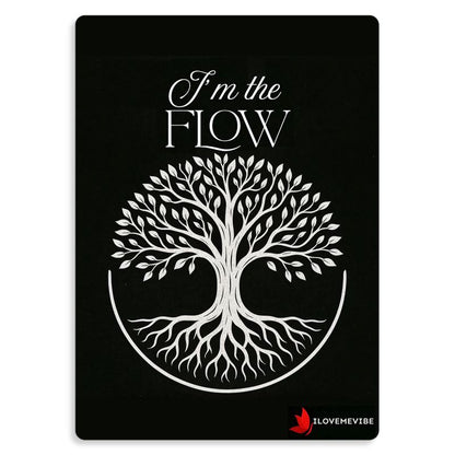 I’m the Flow Metal Print – Ease & Alignment Affirmation Wall Art | I Love Me Vibe - I love me vibe