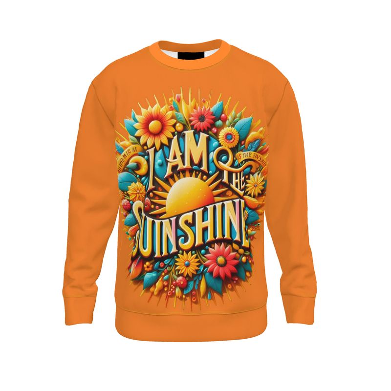 I Am the Sunshine Sweatshirt - Positive Energy Affirmation Sweater | I Love Me Vibe - I love me vibe