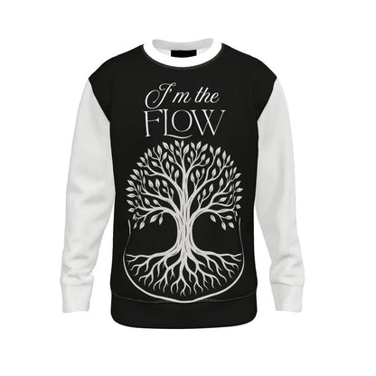I’m the Flow Sweatshirt – Empowering Affirmation Apparel | I Love Me Vibe - I love me vibe