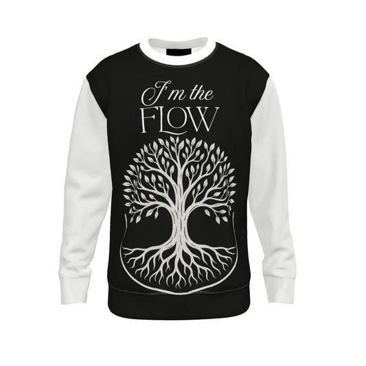 I’m the Flow Sweatshirt – Empowering Affirmation Apparel | I Love Me Vibe - I love me vibe