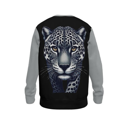 Walking Leopard Sweatshirt - Power, Confidence & Spirit Animal Energy Sweatshirt | I Love Me Vibe - I love me vibe