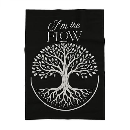 I’m the Flow Tea Towel – Ease & Alignment Affirmation Homeware | I Love Me Vibe - I love me vibe