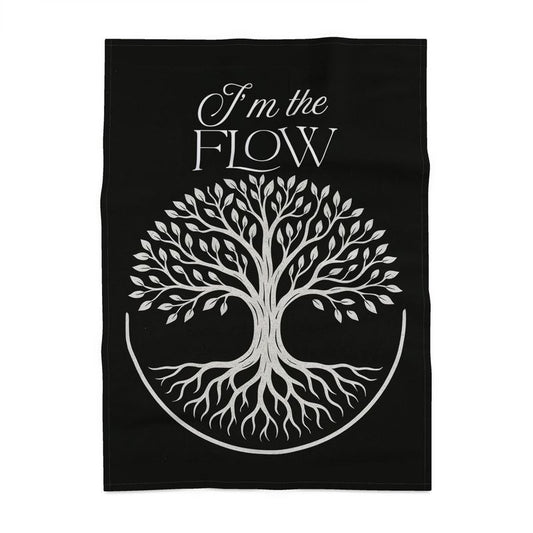 I’m the Flow Tea Towel – Ease & Alignment Affirmation Homeware | I Love Me Vibe - I love me vibe