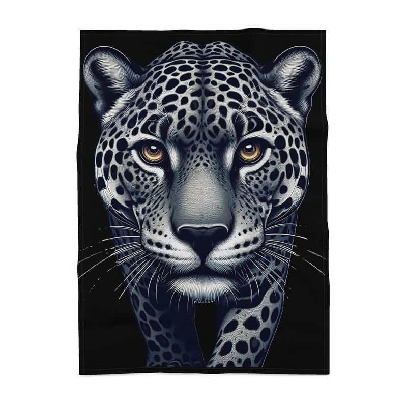 Walking Leopard Tea Towel - Bold Animal Spirit Kitchen Décor | I Love Me Vibe - I love me vibe