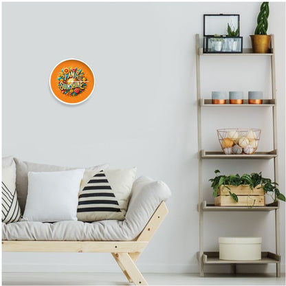 I Am the Sunshine Wall Clock – Positive Affirmation Uplifting Decor | I Love Me Vibe - I love me vibe
