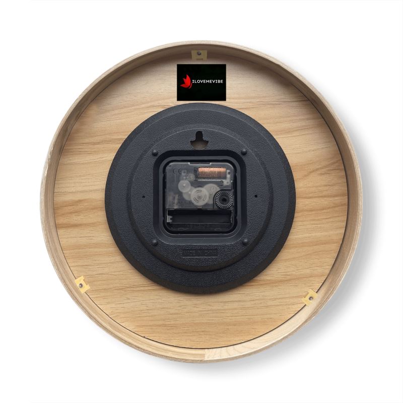 I’m Always Happy Wall Clock - Positive Affirmation Wall Clock | I Love Me Vibe - I love me vibe