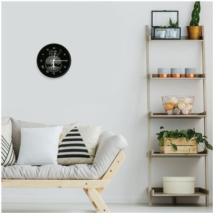 I’m the Flow Wall Clock – Ease & Alignment Affirmation Home Decor | I Love Me Vibe - I love me vibe